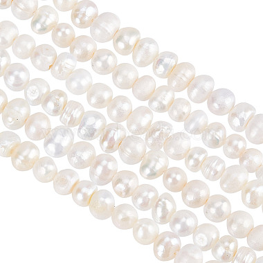 Beige Potato Pearl Beads