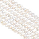 2 Strands Grade AA Natural Cultured Freshwater Pearl Beads Strands(PEAR-GO0001-11)-1