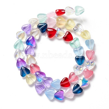 Transparent Glass Beads Strand(GLAA-F112-01H)-3