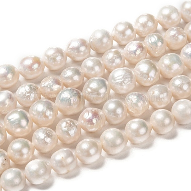 Natural Baroque Pearl Keshi Pearl Beads Strands(PEAR-Q004-39)-4