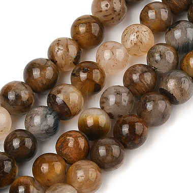 Round Tiger Eye Beads