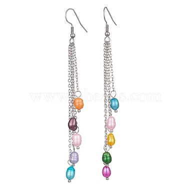Colorful Pearl Earrings