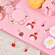 Valentine's Day Alloy Enamel Pendant Stitch Markers(HJEW-AB00290)-5