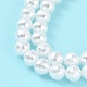 Electroplated Shell Pearl Beads Strands(BSHE-C007-A01-01)-4