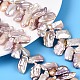 perles de perles de keshi baroques naturelles(PEAR-S022-04C)-1