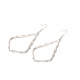 Hollow Teardrop Alloy Dangle Earrings(FS-WG02393-01)-3
