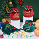 4Pcs 4 Styles Christmas Velvet Candy Apple Bags(TP-BC0001-06)-4