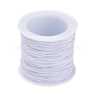 1mm White Elastic Fibre Thread & Cord