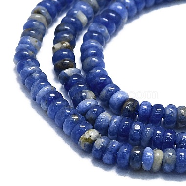 Natural Sodalite Beads Strands(G-K245-B02-01)-3