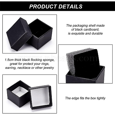 Kraft Paper Cardboard Jewelry Boxes(CBOX-BC0001-13A)-5