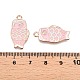 Light Gold Plated Alloy Enamel Pendants(PALLOY-N176-27C-RS)-3