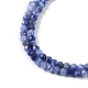 Natural Sodalite Beads Strands(X-G-G139-A07-02)-4