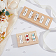 2Pcs 2 Styles Rectangle 5-Slot Bamboo & 3-Slot Wood Ring Display Tray Stands(RDIS-HY0001-02A)-5