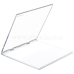 Folding DIY Acrylic Stamping Tool, Square, Clear, 160x160x8mm(DIY-WH0632-09)