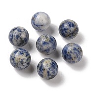 Natural Blue Spot Jasper No Hole Sphere Beads, Round, 16mm(G-K353-04D-14)