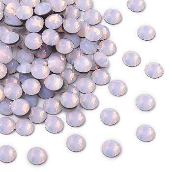 Preciosa&reg Crystal Hotfix Flatback Stones, Czech Crystal, Round(438 11 612 Chaton Rose VIVA 12 &reg), 71350 Rose Opal, SS8(2.3~2.5mm)