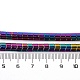 galvanisierte synthetische nichtmagnetische Hämatitperlenstränge(G-Q174-01D)-5