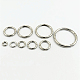 Alloy Spring Gate Rings(X-PURS-PW0001-414E-P)-1