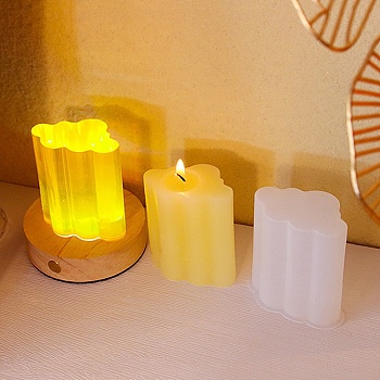 DIY Silicone Candle Molds, For Candle Making, Cloud, 4.8x6.8x7.1cm