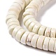 Chapelets de perles en howlite naturelle(G-C240-02)-4