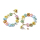 boucles d'oreilles pendantes en perles de rocaille en verre à fleurs tissées(EJEW-JE05816)-4