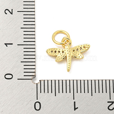 Rack Plating Brass Micro Pave Clear Cubic Zirconia Pendants(KK-B093-10A-G)-3