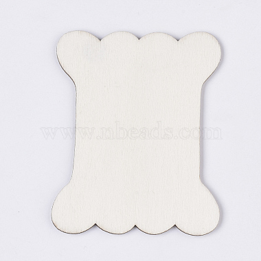 Undyed Unfinished Wooden Thread Winding Boards(WOOD-T011-53B)-3
