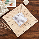 CHGCRAFT Square Wood Crochet Blocking Board(DIY-CA0005-27B)-5