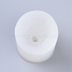 Silicone Molds, Resin Casting Molds, For UV Resin, Epoxy Resin Jewelry Making, Wedding Dress, White, 55x83mm, Inner Diameter: 45mm(X-DIY-L026-098)