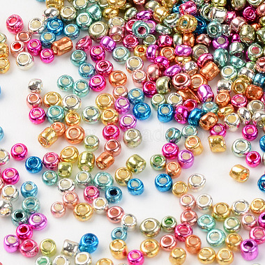 12/0 Plated Glass Seed Beads(SEED-T005-05A)-2