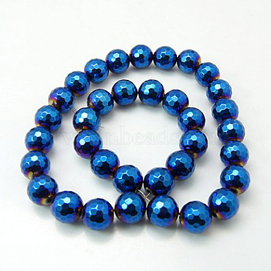 Non-Magnetic Synthetic Hematite Beads Strands(G-C018-12mm)-2