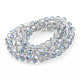 Chapelets de perles en verre galvanoplastique(EGLA-S001-1)-2