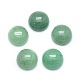 Natural Green Aventurine Cabochons(X-G-P393-R15-10mm)-1