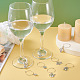 48Pcs 24 Style 12 Constellations Alloy Wine Glass Charms with Rhinestone(AJEW-TAC00002)-8