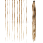 Polyester Wigs, Tan, 610x8mm(AJEW-WH20070-034A)