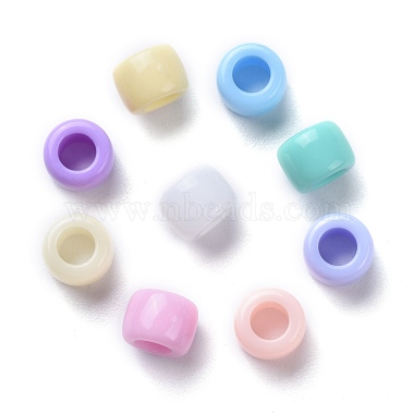 Perles acryliques opaques(SACR-R746-07)-4