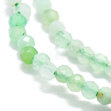 Brins naturels de perles de chrysoprase(G-P457-A01-23)-2