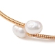 brazalete de perlas y aguamarina natural(BJEW-JB10119-01)-4
