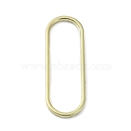 Rack Plating Alloy Linking Rings, Oval Ring, Golden, 31x11x1.5mm, Inner Diameter: 28.5x8mm(PALLOY-K023-07G)