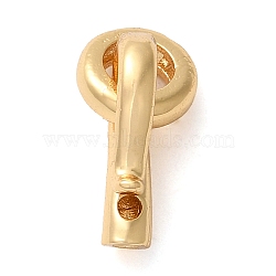 Brass Fold Over Clasps, for Jewelry Making, Real 18K Gold Plated, 18mm(KK-F860-26G)