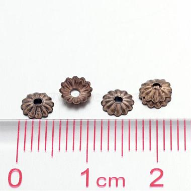 Antique Bronze Iron Flower Bead Caps(X-IFIN-D023-AB-NF)-3