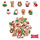 45Pcs 9 Styles Christmas Theme Opaque Resin Cabochons(JX253A)-1
