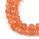 Natural Orange Aventurine Beads Strands(G-H057-A02-01)-4