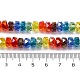 Electraoplate & Gradient Color Glass Beads Strands(LAMP-M023-01)-4