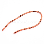 Polypropylene Cords, for Tent Stakes, Ground Pegs, Orange, 210x2.5mm(OCOR-WH0063-46A)