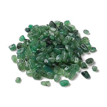 Acrylic Beads, Imitation Gemstone, Chip, Green, 4~13x4~6x4~5mm, Hole: 1.2mm