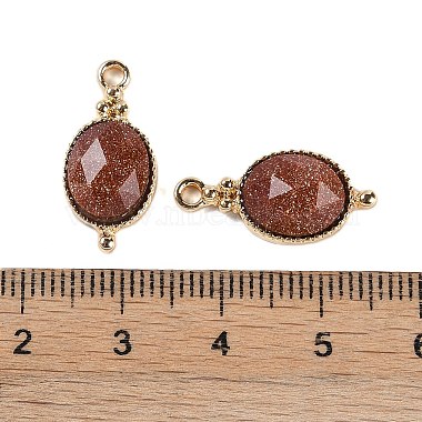 Synthetic Goldstone Faceted Pendans(KK-L218-003G-06)-3