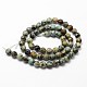 Natural African Turquoise(Jasper) Beads Strands(G-D840-15-6mm)-2