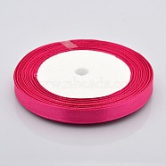 Valentines Day Gifts Boxes Packages Satin Ribbon, Rose Madder, 25yards/roll(22.86m/roll)(X-RC10mmY028)