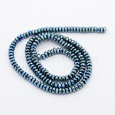 Grade A Electroplate Non-magnetic Synthetic Hematite Beads Strands(X-G-N0014-4x2mm-01)-2